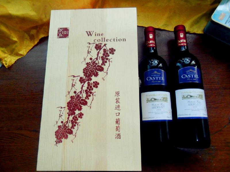 供應(yīng)鄭州雙支紅酒木盒雙支紅酒禮盒現(xiàn)貨