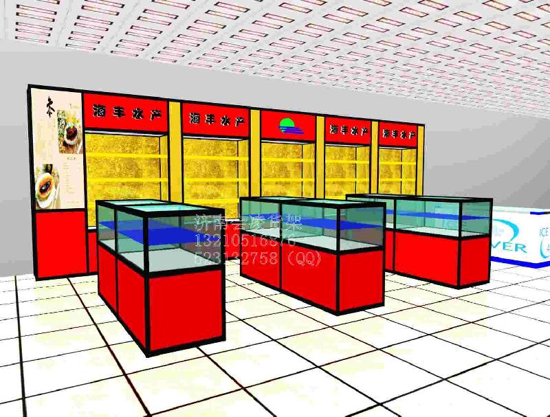 淄博展柜煙臺(tái)展柜青島展示柜圖片