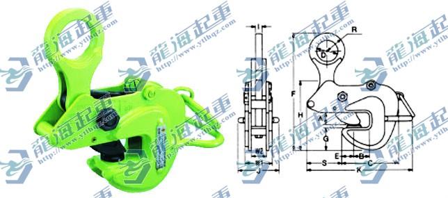 世霸钢板起重钳图片