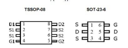 供應(yīng)鋰電池保護(hù)IC-DW01-8205A-TSSOP-8