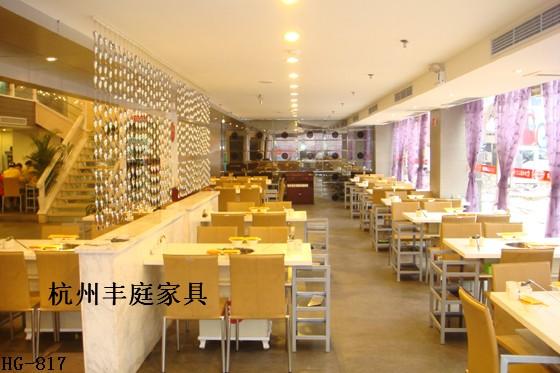 选火锅桌，就到杭州丰庭家具 餐厅酒店火锅桌 火锅餐桌椅专业定做