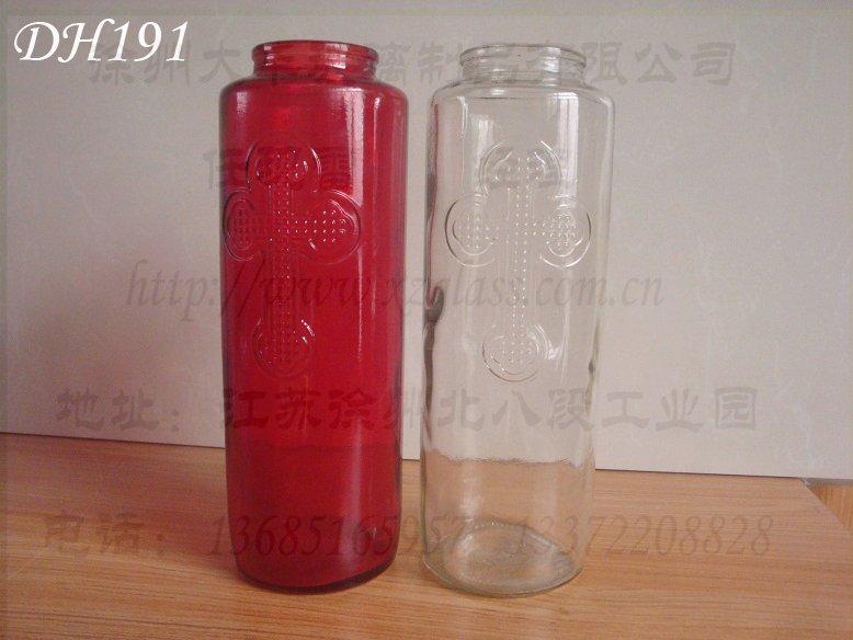 供應(yīng)玻璃罐燭臺(tái)罐