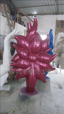 供應(yīng)酒店藝術(shù)品復(fù)合材料花盆酒店雕塑不銹鋼魚電鍍魚電鍍鳥金屬擺件
