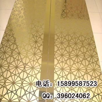 深圳不銹鋼蝕刻鍍鈦花板圖片