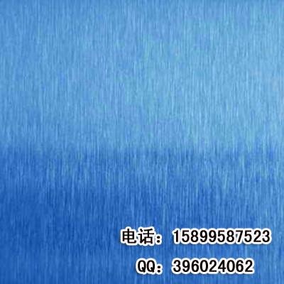 供應珠海不銹鋼40#拉絲鍍鈦板