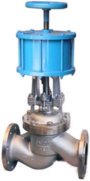 供應(yīng)氣動活塞式切斷閥氣動法蘭截止閥