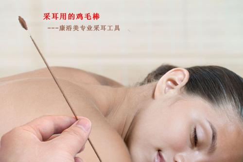 供應沐足采耳工具雞毛棒