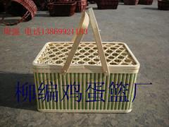 供應(yīng)竹編長(zhǎng)方籃雞蛋禮品包裝藍(lán)
