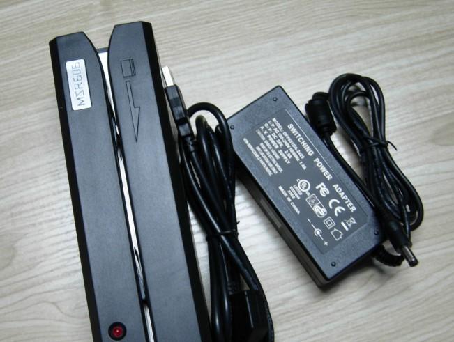 供應(yīng)USB口全三軌高抗磁卡讀寫機