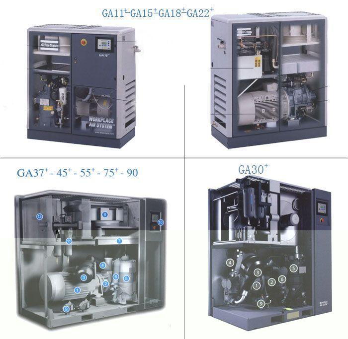 噴油螺桿式空壓機(jī)圖片/噴油螺桿式空壓機(jī)樣板圖 (2)