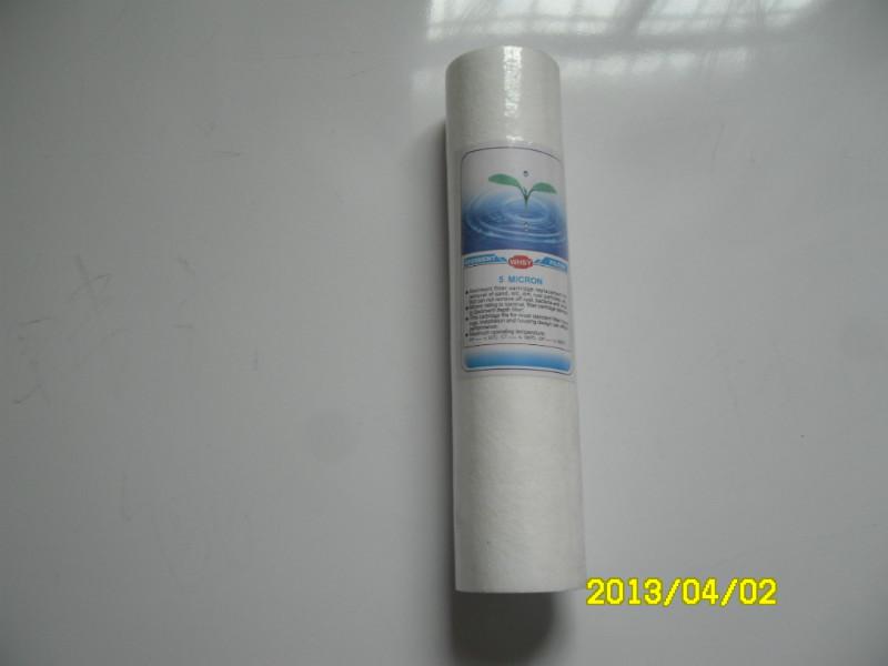 深圳凈水器工廠前置濾芯PP圖片