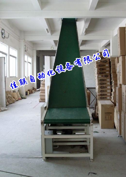 桶裝水爬坡皮帶機(jī)-一到二樓輸送機(jī)圖片