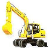 唐山京唐港現代150-9T膠輪挖掘機圖片/唐山京唐港現代150-9T膠輪挖掘機樣板圖 (3)