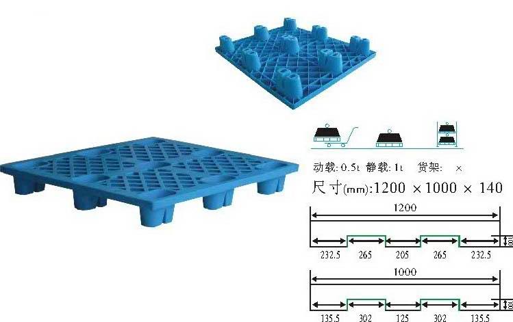 厦门物豪工贸有限公司-专业生产厦门市塑料托盘-塑料栈板-塑料垫板图片