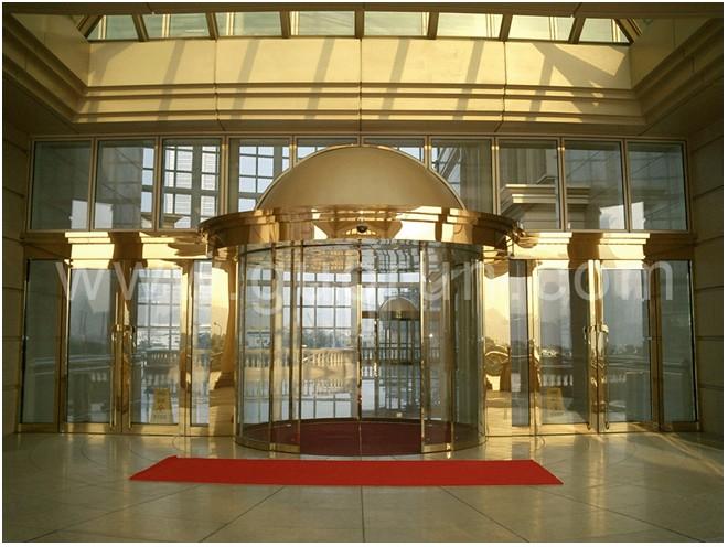 吉林旋轉(zhuǎn)門(mén)安裝圖片