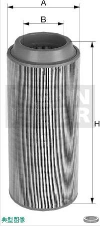 供应德国曼C16400德国曼空气滤芯图片