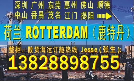 供应深圳广州东莞到荷兰ROTTERDAM鹿特丹的国际海运代理公司