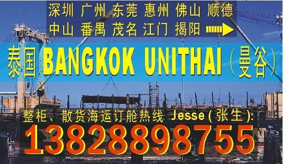 供应深圳东莞 广州佛山到泰国曼谷Bangkok的国际海运物流公司图片