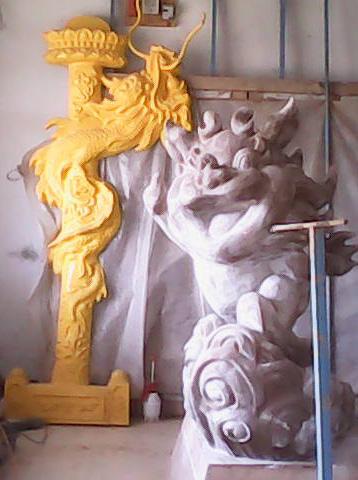 供應(yīng)麒麟童雕塑
