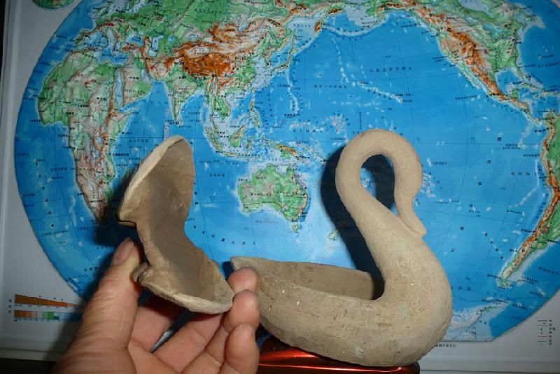 供應(yīng)不銹鋼小天鵝泥稿造型