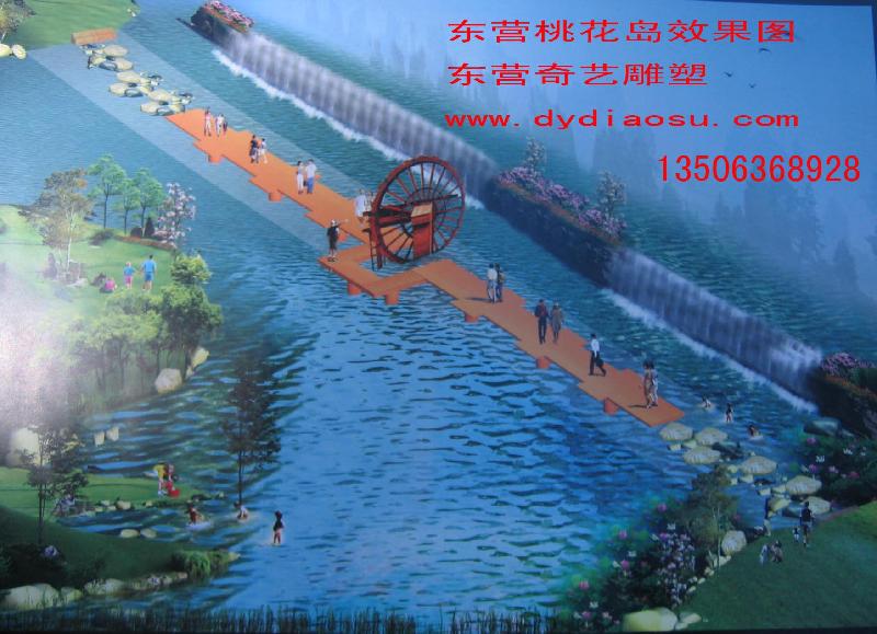 供應(yīng)東營(yíng)桃花島局部設(shè)計(jì)圖