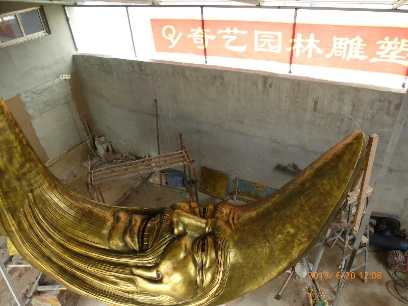 供應玻璃鋼仿銅雕塑山東奇藝雕塑廠家