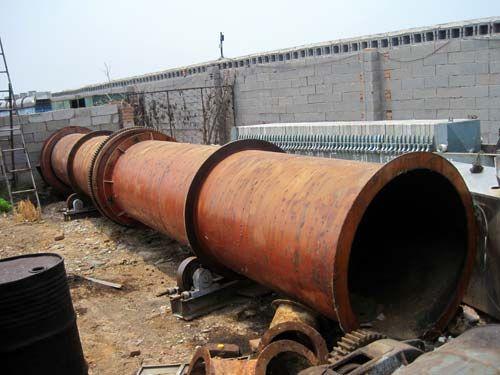 二手雞糞滾筒干燥機(jī)圖片