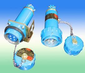 單項三極防爆大電流插頭插座圖片