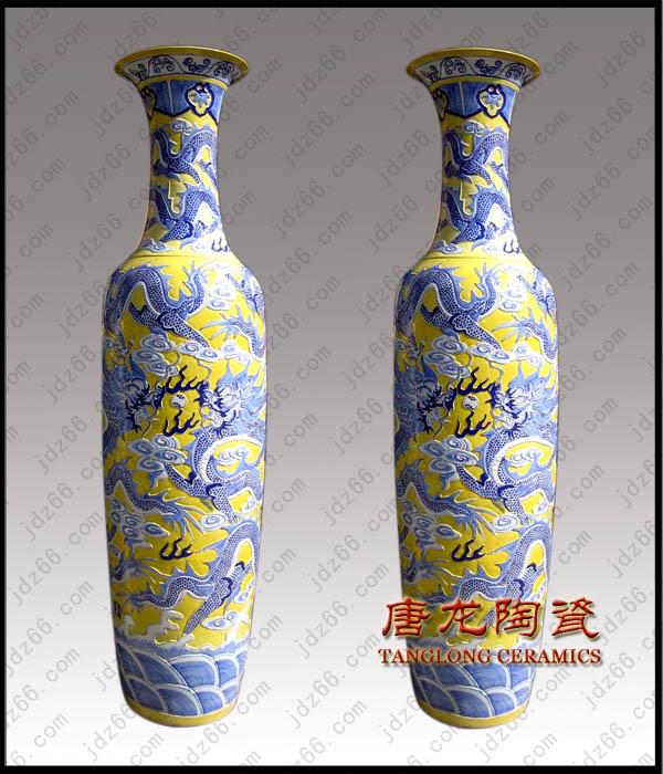 供應(yīng)景德鎮(zhèn)陶瓷大花瓶，開業(yè)喬遷禮品大花瓶，商務(wù)饋贈(zèng)禮品陶瓷大花瓶