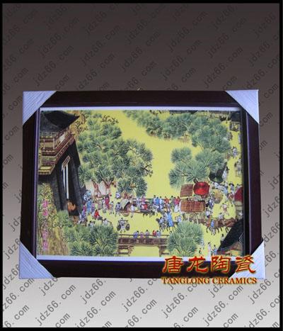 陶瓷瓷板畫圖片/陶瓷瓷板畫樣板圖 (3)