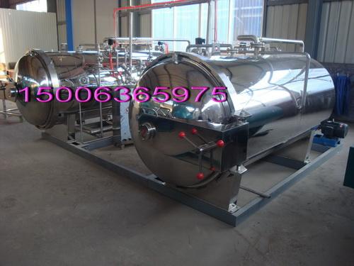 青豆罐頭殺菌鍋圖片