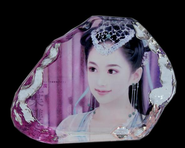 南京水晶像定制圖片