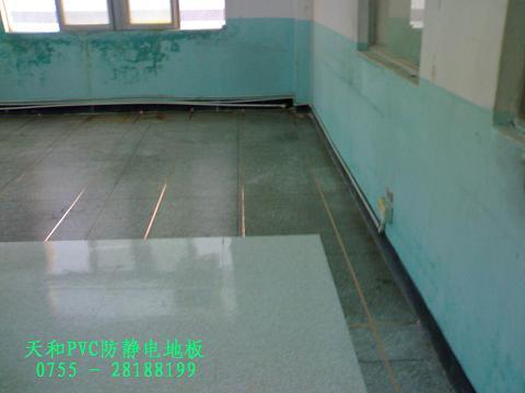 自流平型環(huán)氧樹(shù)脂防靜電地板圖片