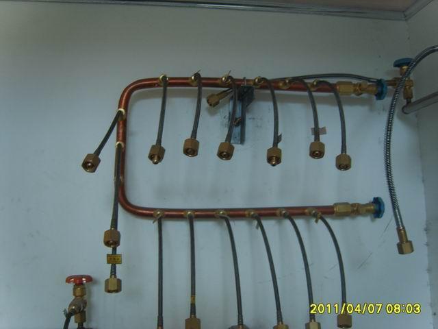 供應(yīng)氣體匯流排U形