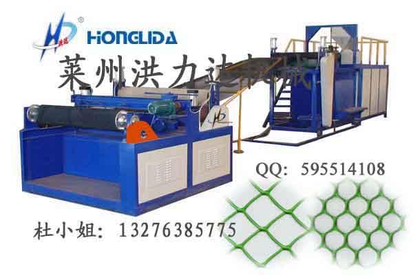 供应 塑料挤出网机组,塑料拉伸网机组,塑料土工网生产线图片