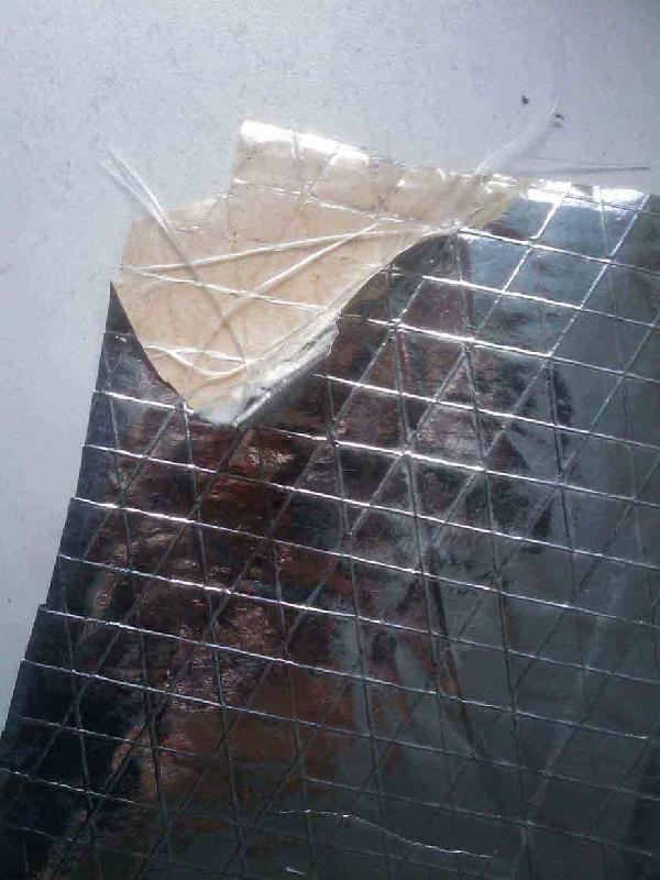 供應(yīng)三合一白面夾筋鋁膜