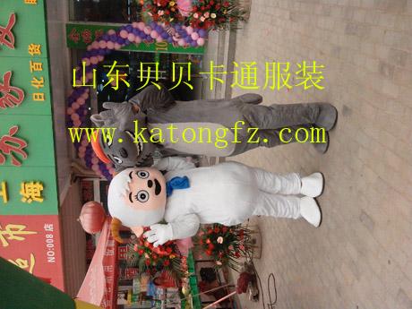 供應(yīng)臨沂卡通服裝租賃卡通行走人偶服飾出租動(dòng)漫玩偶道具沂水卡通人物衣服