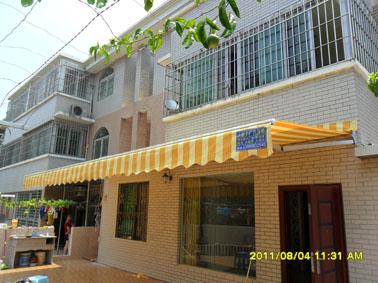 供應(yīng)龍巖遮陽(yáng)篷色織布*篷系列