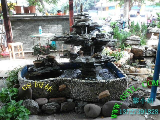英德英石假山魚池圖片