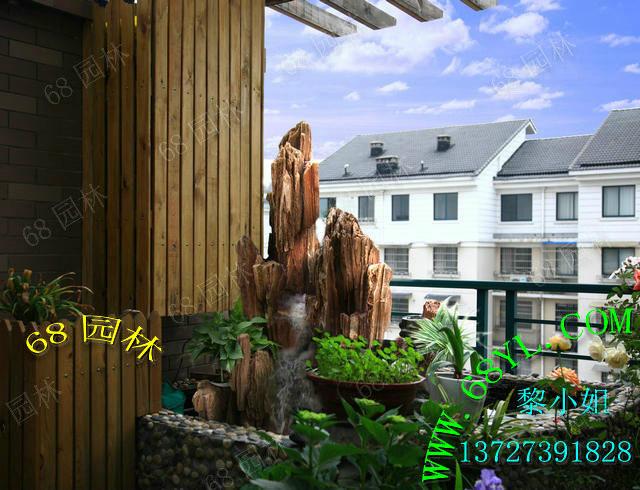 供應(yīng)客廳陽(yáng)臺(tái)擺設(shè)假山效果圖 水景流水盆景假山魚池