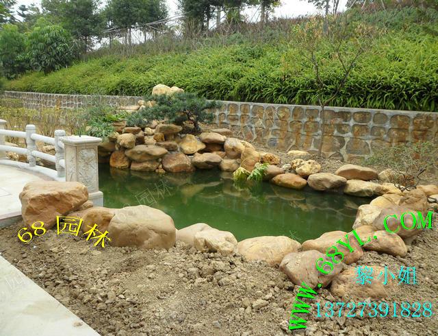 供應(yīng)別墅花園黃蠟石假山設(shè)計供應(yīng)施工/假山魚池/園林花園設(shè)計