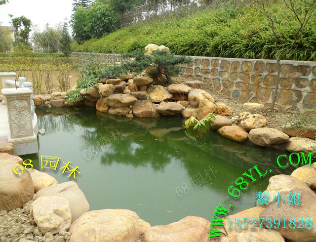 供應(yīng)別墅花園黃蠟石假山設(shè)計供應(yīng)施工/假山魚池/園林花園設(shè)計
