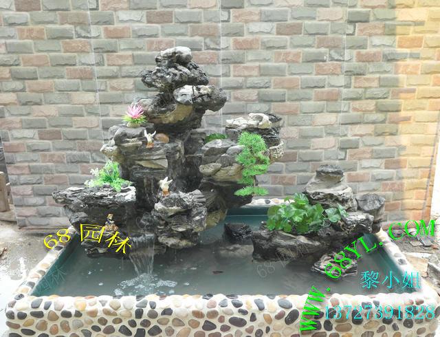 供應(yīng)提供云霧石假山和英石假山魚池水景