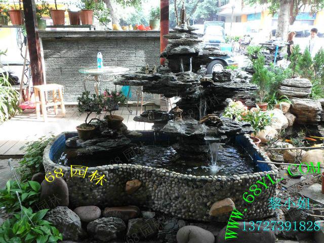 供應(yīng)英德英石假山魚池