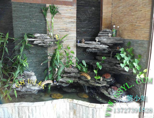 供應家居擺設裝飾英石假山 噴泉流水水景裝飾假山魚池