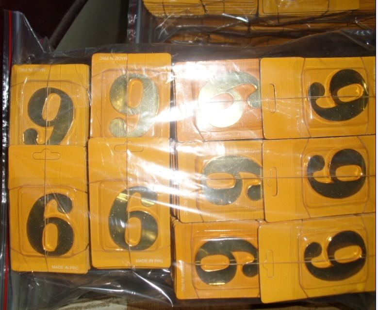 供應直接貼金屬數(shù)字號碼