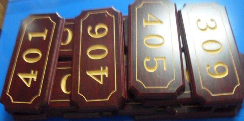 供應(yīng)門牌 酒店門牌 紅木門牌