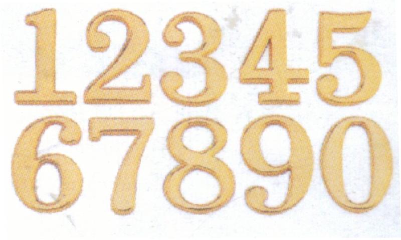 供應(yīng)門牌號碼金屬號碼立體數(shù)字號碼