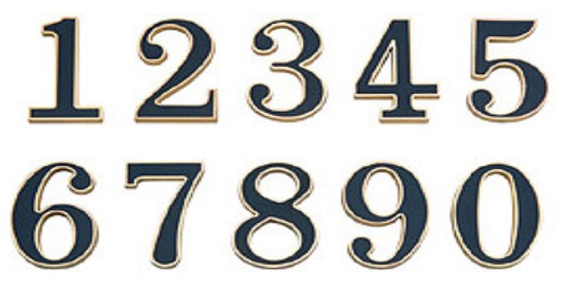 供應(yīng)金屬房號(hào)門(mén)牌號(hào)碼批發(fā)