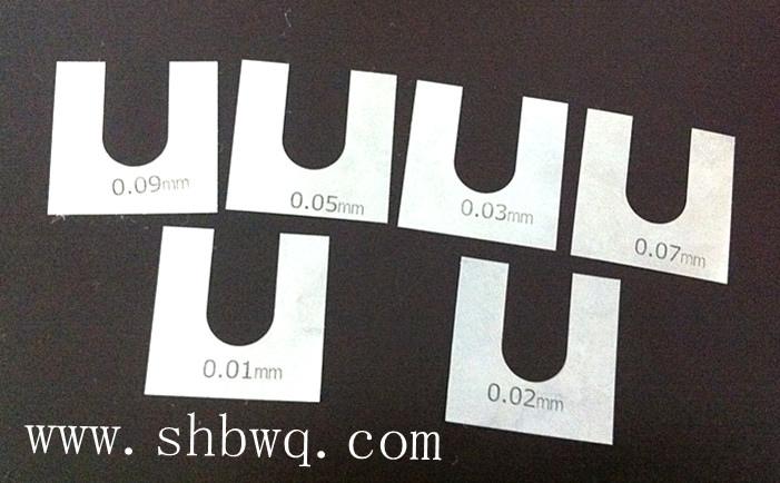 供應(yīng)超薄間隙片不銹鋼墊圈水泵墊片、U型墊片加工